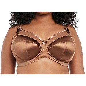 GODDESS Women's Plus Size Keira Underwire Banded Bra, Cinnamon, 44K