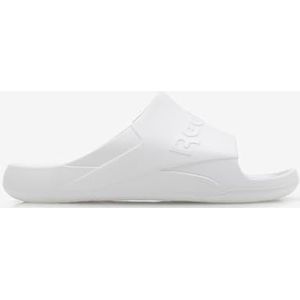 Reebok Unisex Clean Slide Sandaal, Wit, 6 UK, Wit, 39 EU