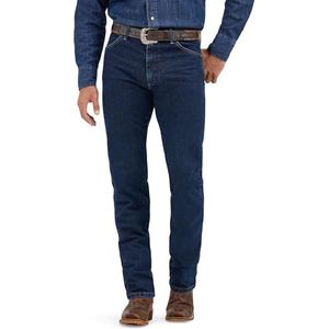 Wrangler Men's 13MWZ Cowboy Cut Original Fit Jean, Dark Stone, 35W x 34L