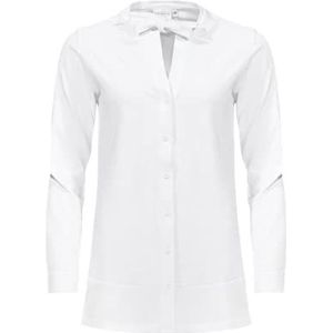 Eco by Naty Dames witte zwangerschapsblouse - L Dress, White, Large