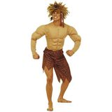 Jungle Man"" (jumpsuit met spieren, hoofdband) - (S)