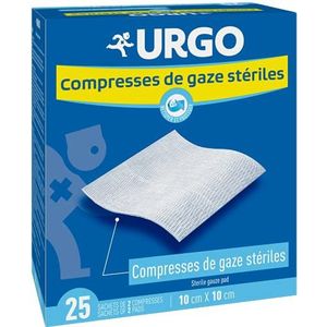 Urgo Compresses Stériles 10 x 10 cm - 25 zakjes