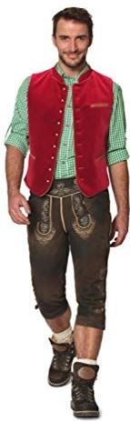 Stockerpoint ricardo vest voor heren, rood (donkerrood), S