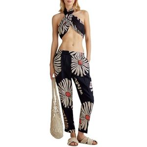 United Colors of Benetton Broek, crèmewit 70a, L