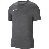 Nike Top met korte mouwen voor heren M Nk Df Park20 Ss Tee, antracietgrijs heather/wit, CW6952-071, 2XL