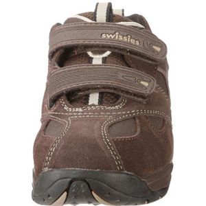 Swissies Mark BF002 lage schoenen voor jongens, bruin mokka Corda, 31 EU