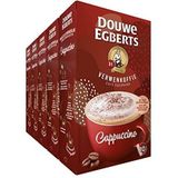 Douwe Egberts Oploskoffie Verwenkoffie Cappuccino (50 Sachets - Instant Koffie) - 5 x 10 Zakjes