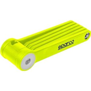 Sparco Geel vouwslot van staal zink ABS messing fiets hangslot met combinatie