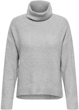 Oversized coltrui met pailletten, model 'ARIZONA LS SEQUINS'