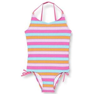 Playshoes Meisjes UV-bescherming badpak zwempak badkleding, roze, 110/116 cm