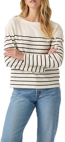 Levi's - Marin Stripe - Korte Mouw Top - Gestreept