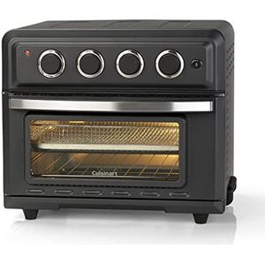 Cuisinart TOA60E 7-in-1 Air Fryer Mini Oven, Elektrische Oven & Airfryer, 7 Unieke Functies [Airfryer/Oven/Braden/Grillen/Toast/Sandwiches/Warmhouden], 17Liter Compact Formaat