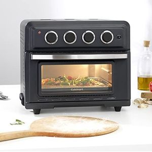 Cuisinart Air Fryer minioven, 7-in-1 functie: heteluchtfriteuse, oven, grill, broodrooster, warmhoudfunctie, zwart, TOA60E