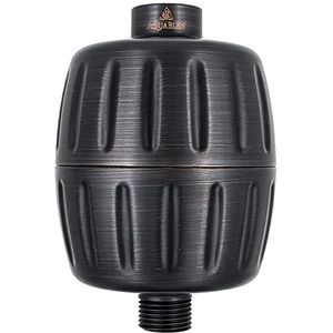AquaBliss HD HEAVY DUTY Douchefilter met hoog vermogen - Nieuwste superieure geavanceerde 30x filtermedia - Universele meertraps douchekop filter voor chemicaliën, chloor en pesticiden (SF500) - Olie