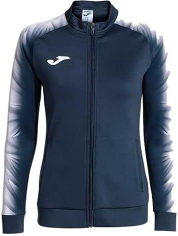 Joma - Herensweatshirt - Zwart - Elastische Stof - Ritssluiting
