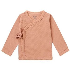 Noppies Baby Babymeisjes meisjes wrap top Norland shirt met lange mouwen en schouderbandjes, roze dawn-N026, 86, Rose Dawn - N026, 86 cm