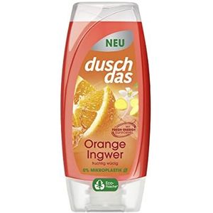 Duschdas Douchegel Orange Gember douchebad met Fresh Energy-geurformule zorgt voor een verfrissende start van de dag 225 ml 1 stuk