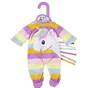Dolly Moda Unicorn Romper 30cm - Voor peuters van 12 maanden en ouder - Gemakkelijk voor kleine handen - Promote empathie & sociale vaardigheden - Inclusief outfit