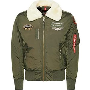 ALPHA INDUSTRIES Injector III Air Force jas, Sage/Green, 2 XL, uniseks, volwassenen, SAGE/GROEN, XXL