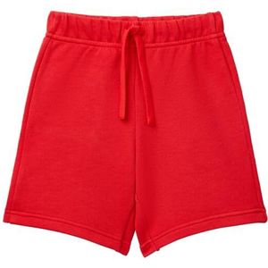 United Colors of Benetton Shorts voor kinderen en jongeren, Rood, 24 Maanden