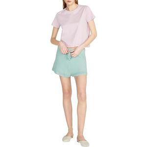 Sisley Womens 3096L101S T-shirt, Lilac 24D, XS, Lilac 24d, XS