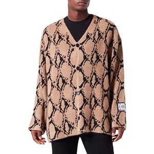Just Cavalli Trui, 124J Camel Jacquard, XXXL voor heren