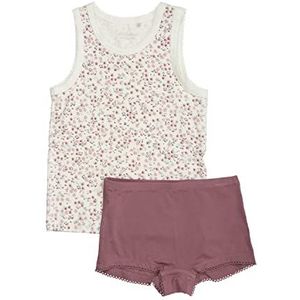 MINYMO Meisjesondergoed set van bamboe viscose, Rose tan., 110 cm