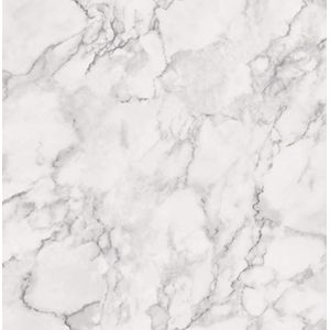 Fine Decor FD42274 Marblé-behang, eenkleurig, wit