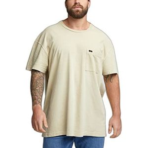 Lee Heren Relaxed Pocket Tee T-shirt, ecru, Large, ecru, L