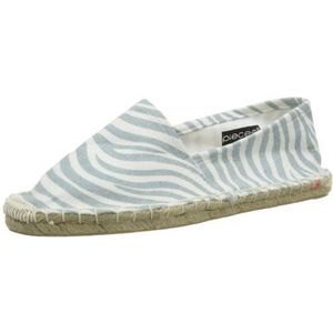 Pieces Haisha Espadrillos Zebra Creme, Espadrille voor dames, Ivoor Elfenbein Creme C 198001
