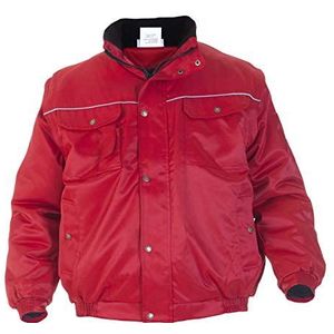 Hydrowear 047468 Lille 3 in 1 Pilot Jack, Bever, 50% Polyester/50% Katoen, 2X-Large Mate, Rood
