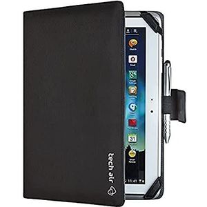 Techair Universal Folio Stand/Case voor 10 inch Tablets - Zwart