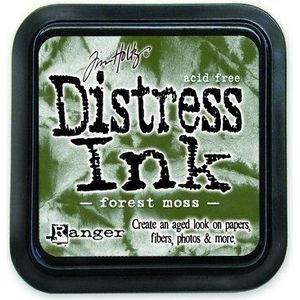 Ranger 431543 Tim Holtz Distress Ink Pad, Forest Moss, 7,5 x 7,5 x 30 cm, kunststof