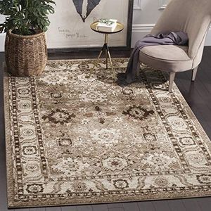 Safavieh Vintage Hamadan Collection VTH214T Oosterse Antiqued Taupe Area Rug (5'3"" x 7'6"")