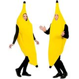 Heren banaan kostuum kleine UK 38/40 ""voor 80s TV Cartoon Fancy Dress