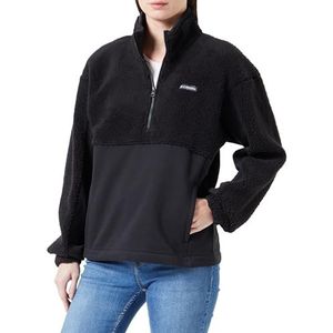Columbia Sweater Trek™ Hybrid Sherpa 1/2 Zip Black S Dames, Zwart, S