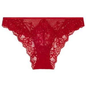 Women'secret Hipster Xmas Red Collection Brief, XL voor dames