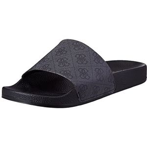 Guess Colico Man Beach Sandalen voor heren, Zwart, 45 EU