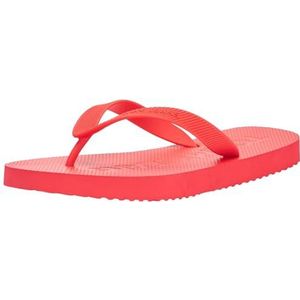 Tommy Jeans Heren TJM Beach FLIP Flop, diep karmozijnrood, 7 UK, Diepe Crimson, 41 EU
