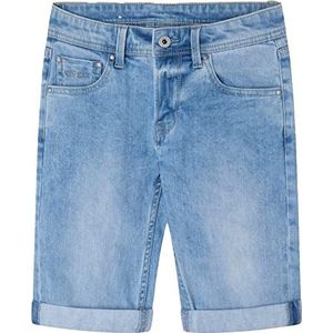Pepe Jeans becket jongens shorts, blauw (denim-pj7), 16 Jaren