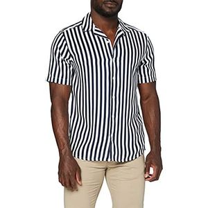 ONLY & SONS Mannen Onswayne Ss Striped Viscose Shirt Noos Vrijetijdshemd