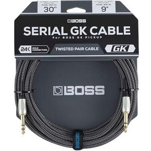BOSS BGK-30 | 30ft/9m High-Performance Digitale Kabel voor BOSS Guitar Synthesizer Producten | Compatibel met GM-800, GK-5, GK-5B, GKC-AD & GKC-DA