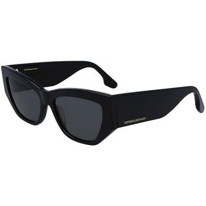 Victoria Beckham vb645s zonnebril, uniseks, 001 zwart, 55, 001, zwart., 55