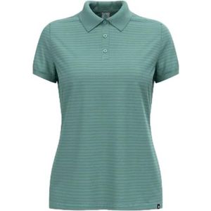 ODLO Ascent Poloshirt voor dames, met natuurlijke vezels, hiking shirt