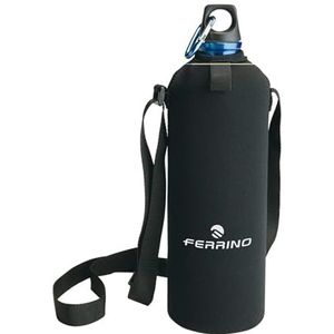 Ferrino Neo Drink drinkfles met neopreen coating, grijs, 1 liter