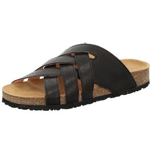 Think MOE duurzame pantoffels voor dames, zwart, 0000, 43 EU, zwart 0000, 43 EU