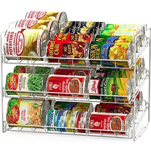 Deco Brothers Supreme Stapelbaar blikjesrek, organizer, wit