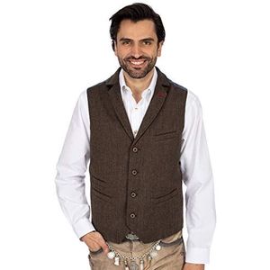 Stockerpoint Heren Leander Business-pak Vest, bruin, 48