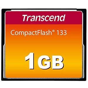 Transcend TS1GCF133 1GB | CompactFlash 133 - MLC NAND Flash chips