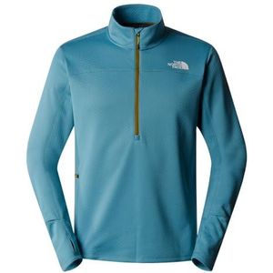 The North Face Winter Warm Pro 1/4 Zip Sweater voor heren Algae Blue S